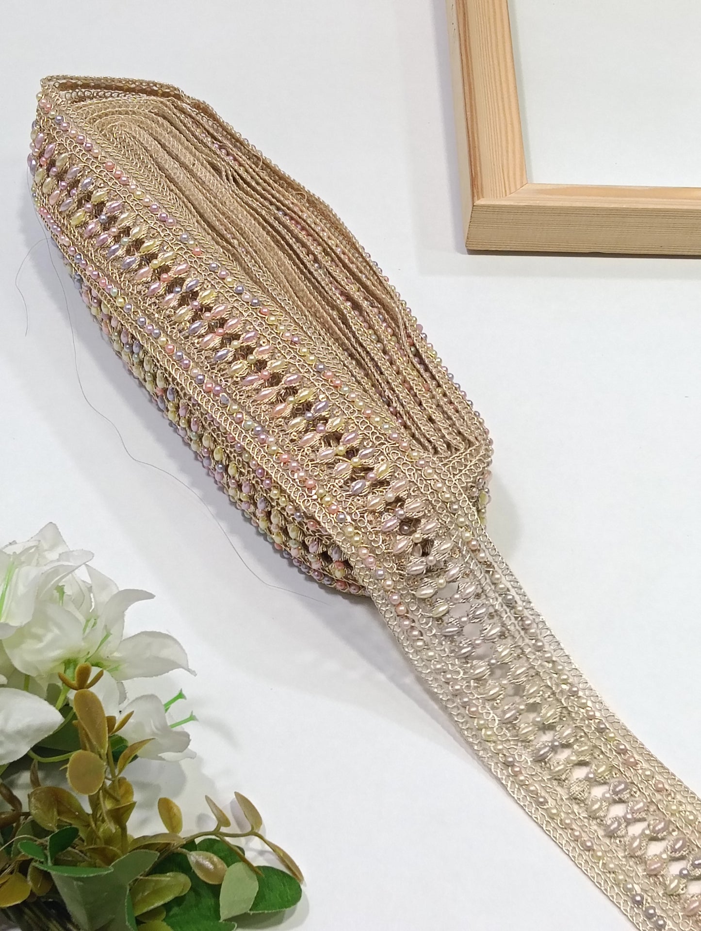 ST4686 Stone Lace
