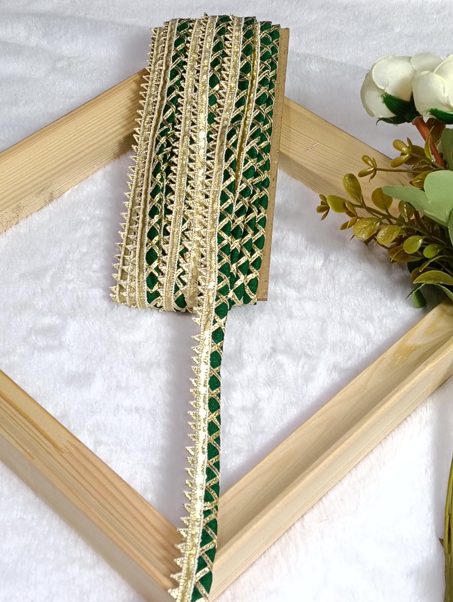 Traditional Gota Patti — Royal Rajasthani Edging GO895