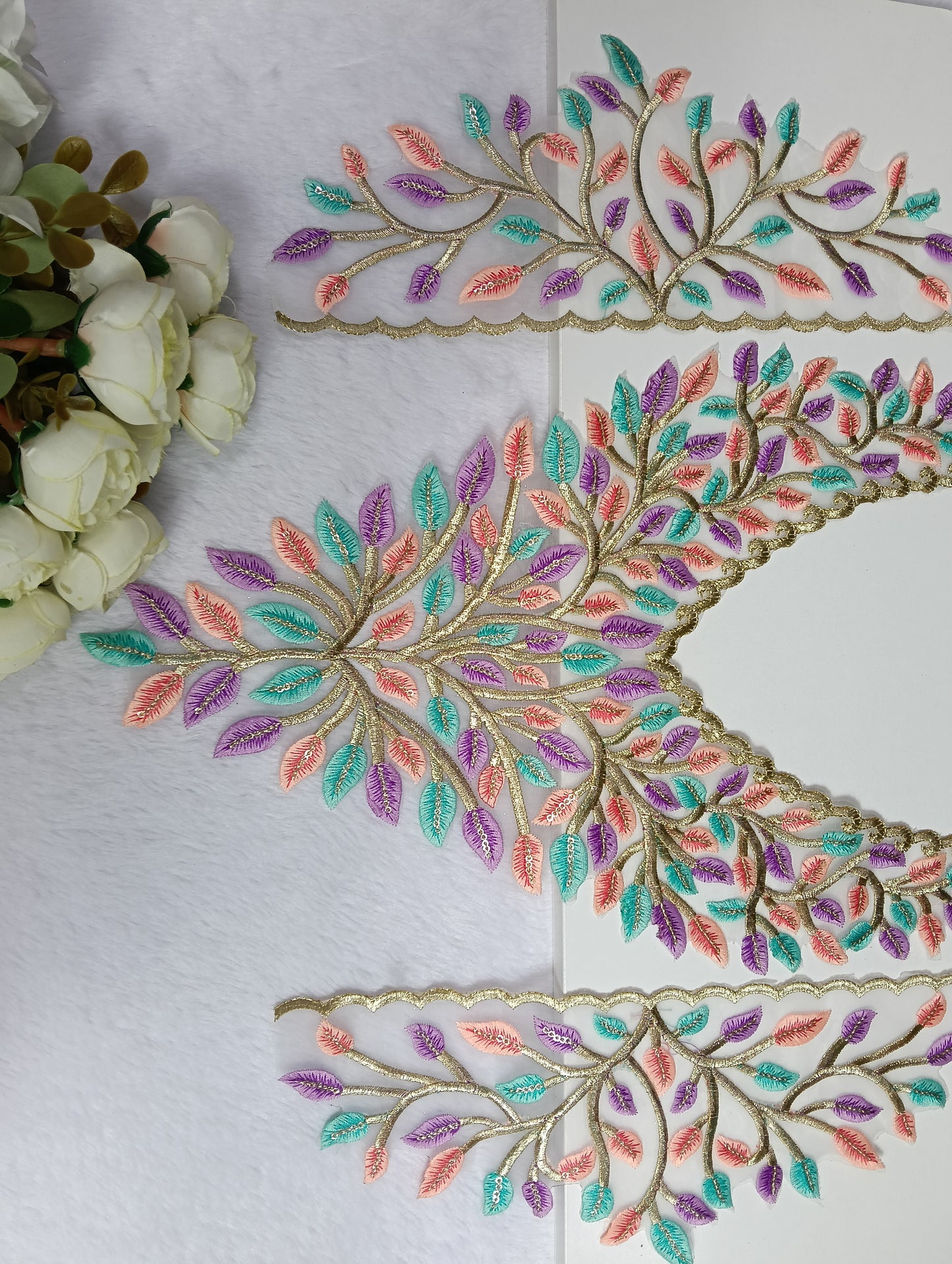 Embroidered Neck Patch Design NE1055
