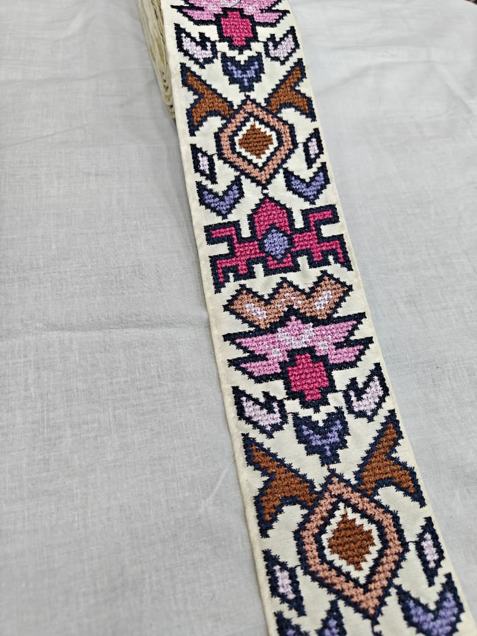 Embroidery Lace Jari Border JA14163