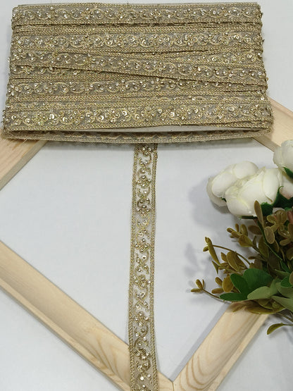 Heavy Stone & Kundan Borders — Bridal Lehenga Finishing ST5156