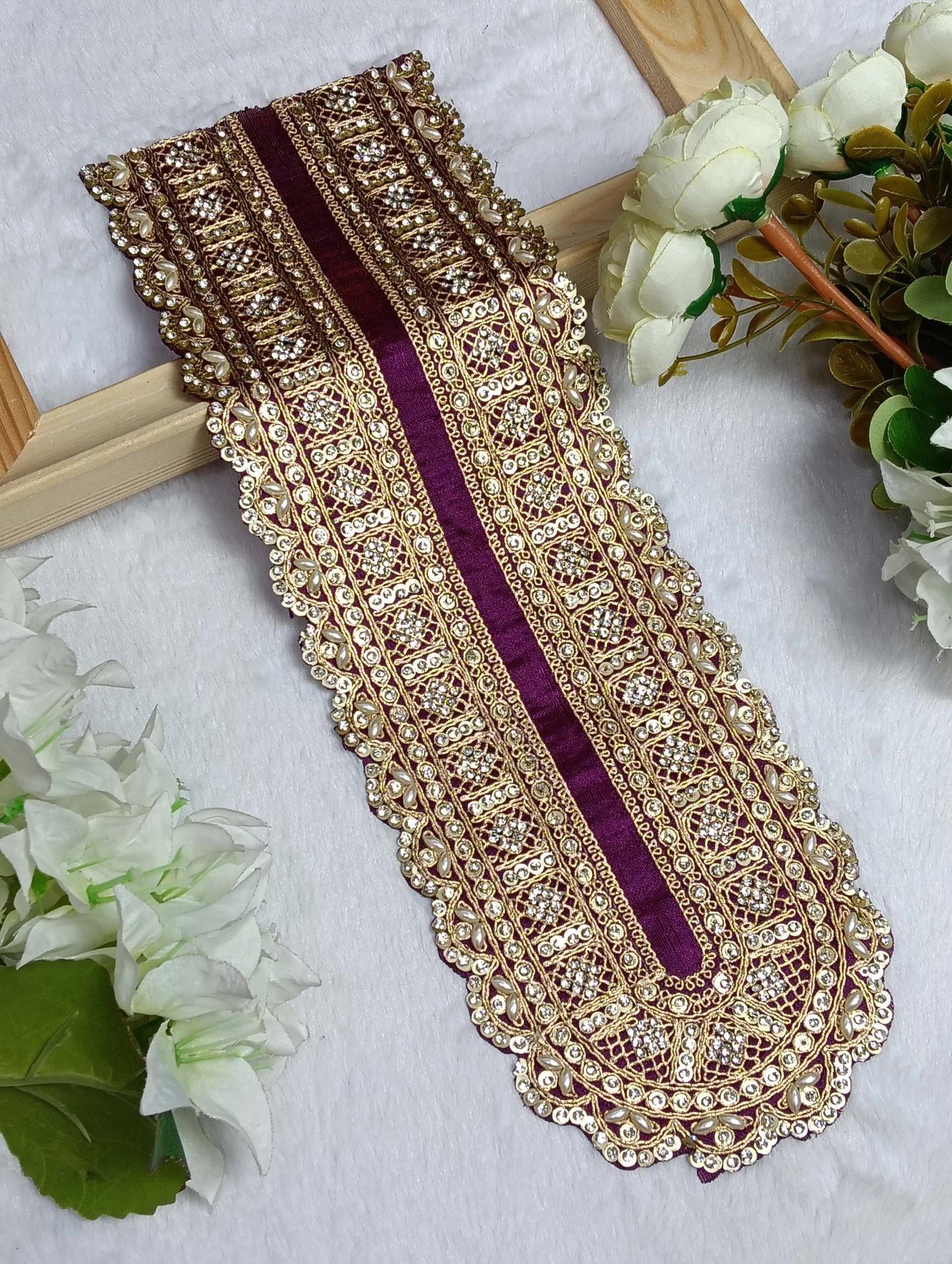 Embroidered Neck Patch Design NE1348