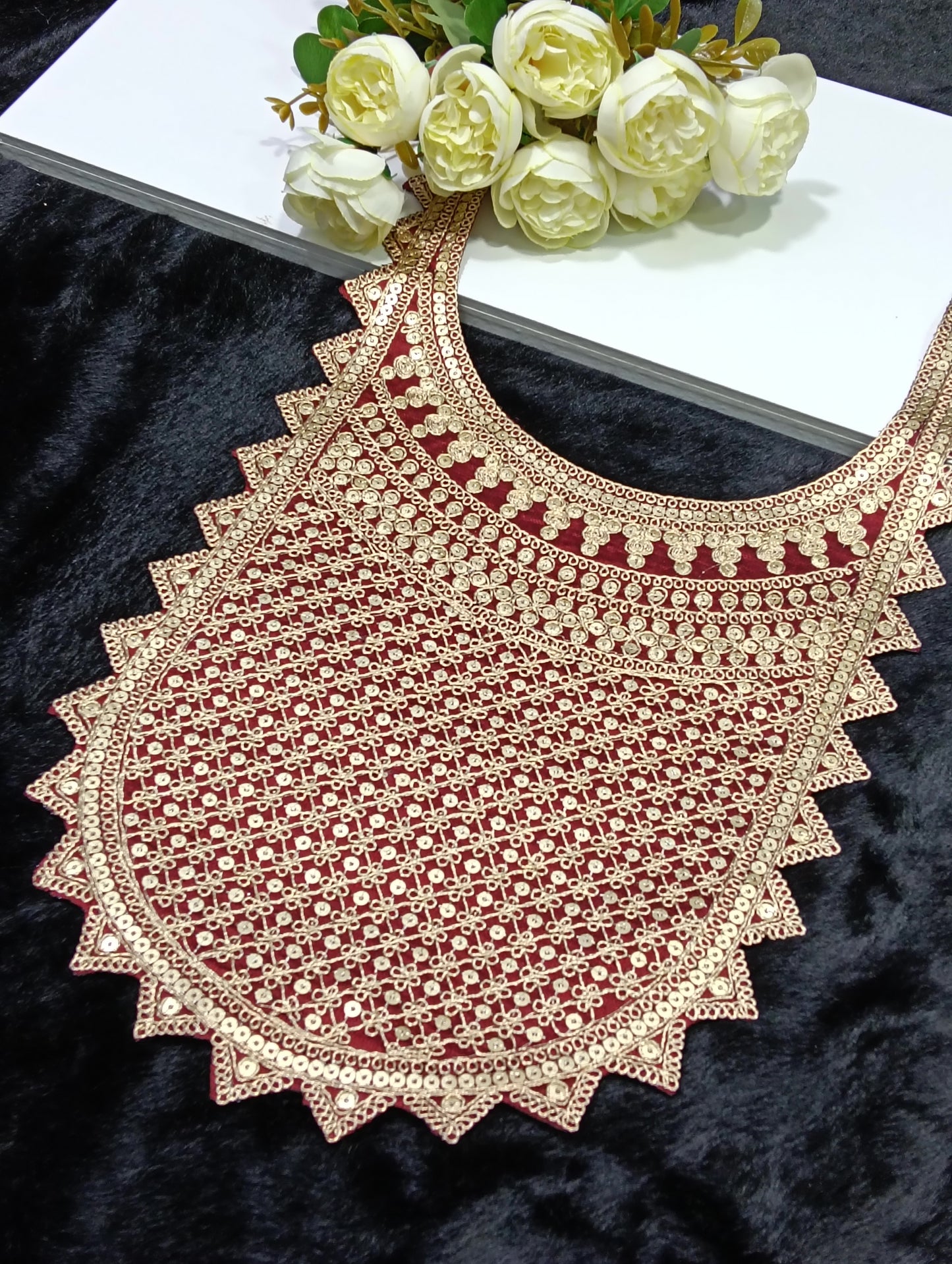 Embroidered Neck Patch Design NE785