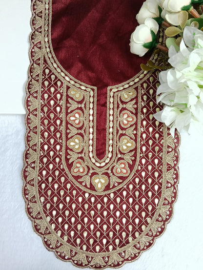 Embroidered Neck Patch Design NE1308