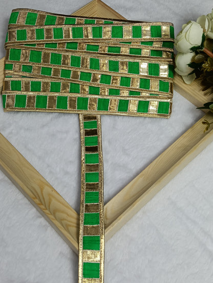 Traditional Gota Patti — Royal Rajasthani Edging GO811