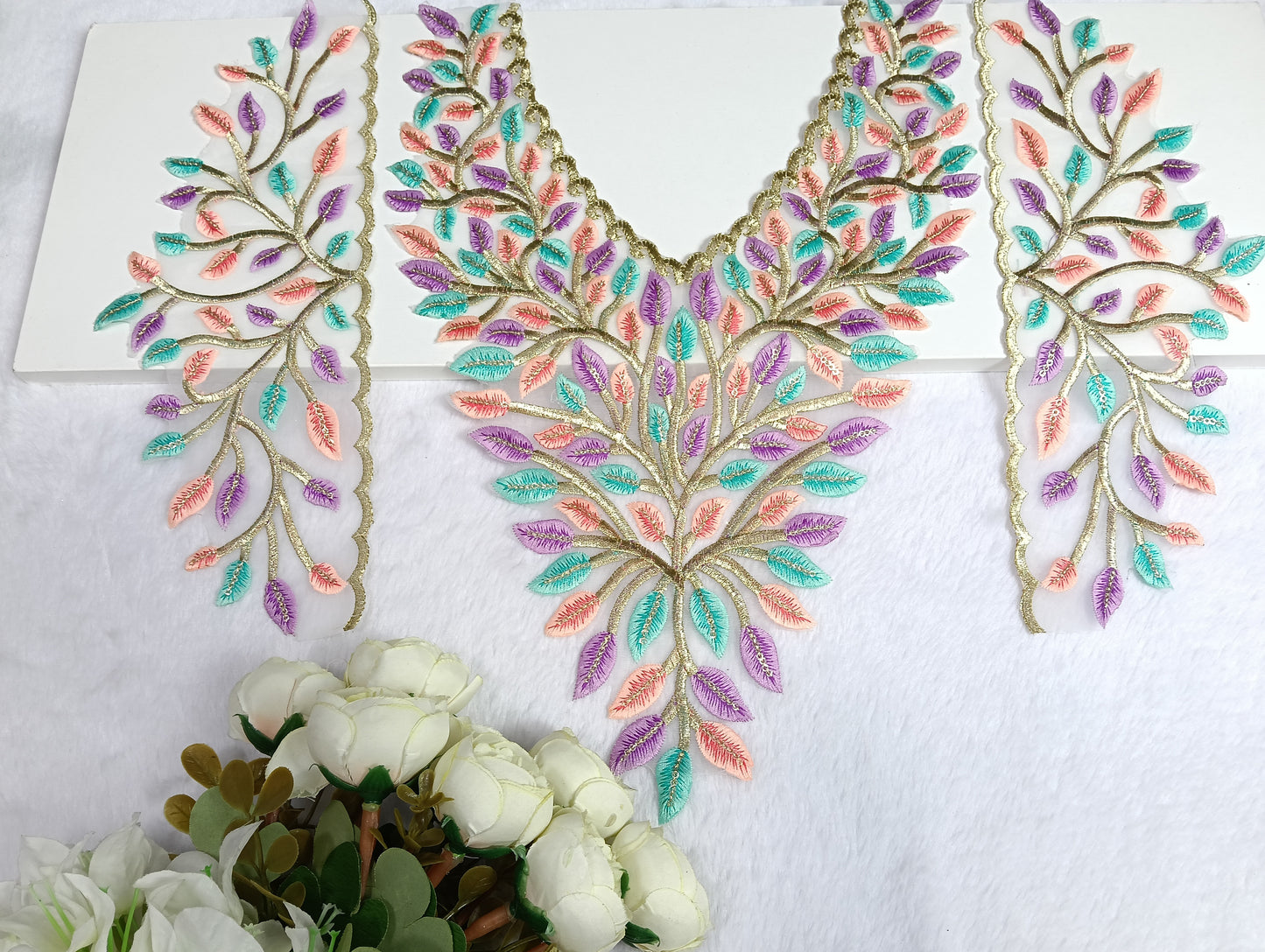 Embroidered Neck Patch Design NE1055