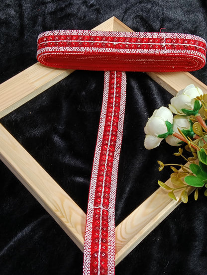 Embroidery Lace Jari Border JA13520