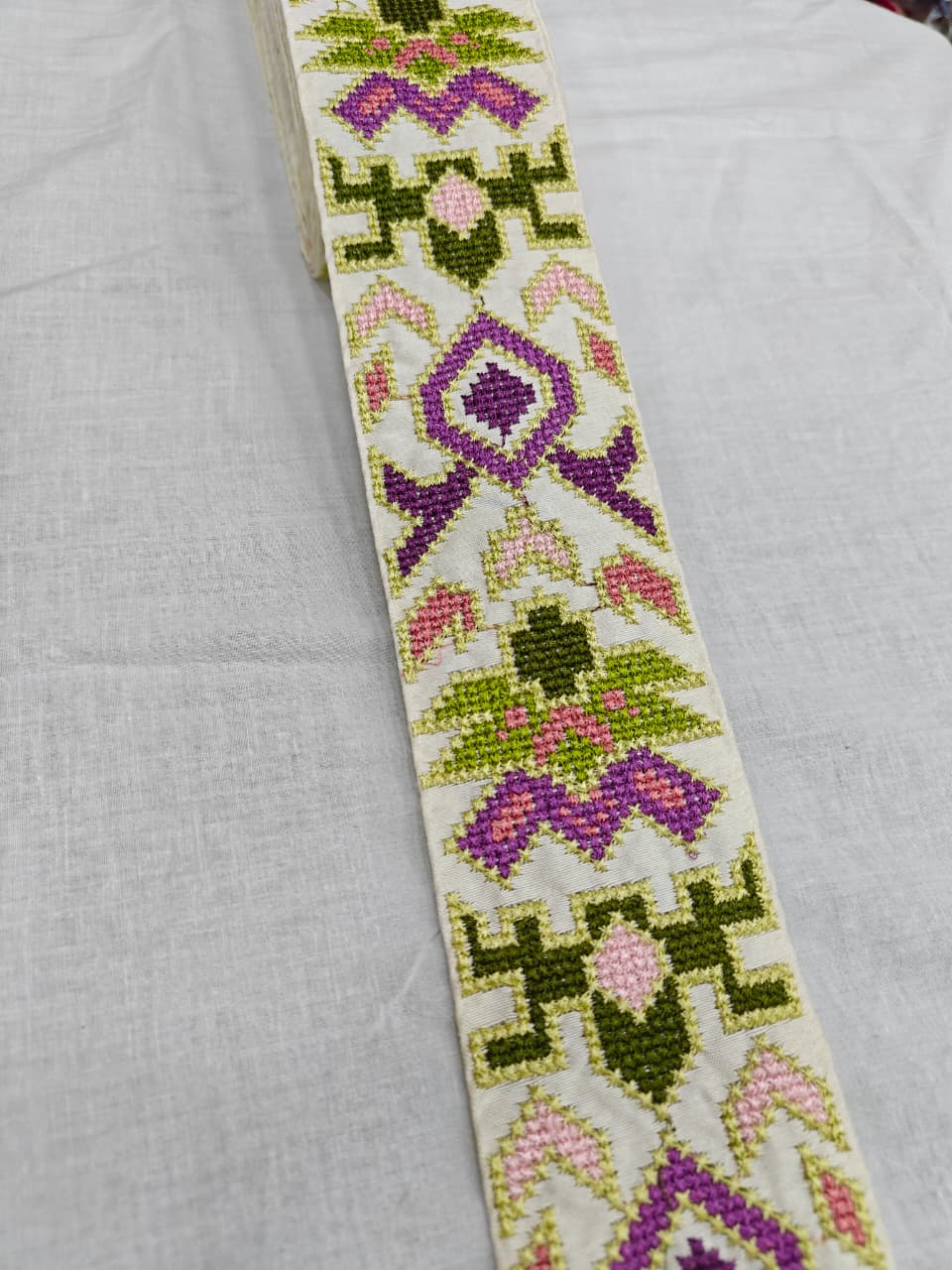 Embroidery Lace Jari Border JA14163