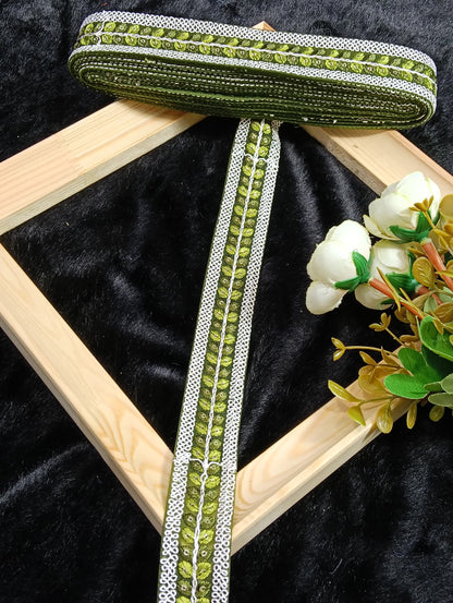 Embroidery Lace Jari Border JA13520