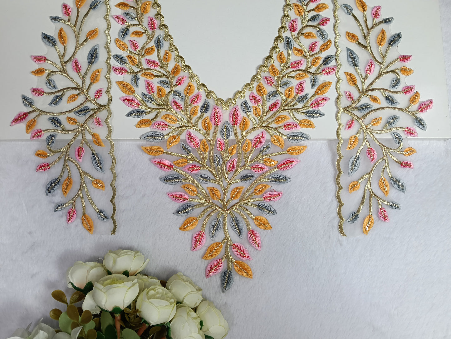 Embroidered Neck Patch Design NE1055