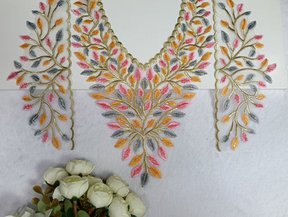 Embroidered Neck Patch Design NE1055