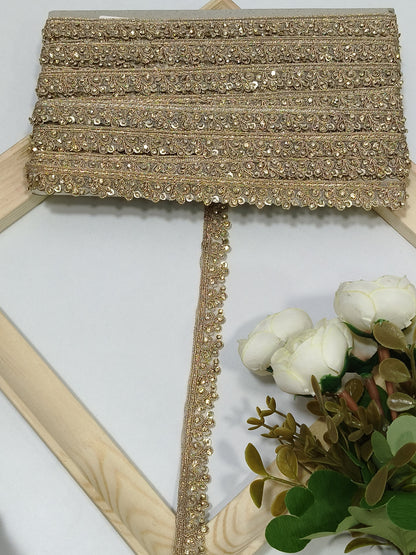 Stone Lace Border Trim ST5227