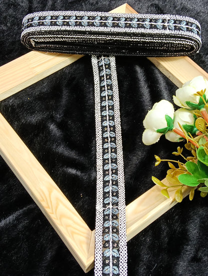 Embroidery Lace Jari Border JA13520