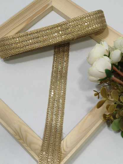 Embroidery Lace Coding Jari Border JA14152