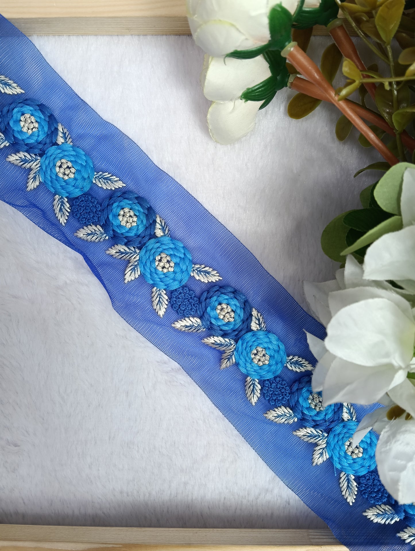 Embroidery Lace Jari Border JA14695
